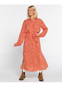 Sommerkleid Billabong "First Kiss", Damen, Gr. S, US-Gr&ouml;&szlig;en, orange (fire side), Obermaterial: 100% Viskose;, Kleider Sommerkleid