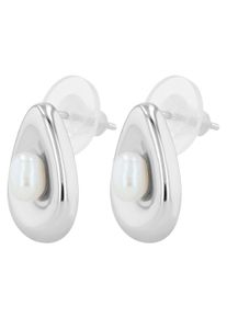 Adelia&acute;s Paar Ohrstecker ADELIA&acute;S "Damen Ohrringe &iquest; Ohrstecker aus 925 Silber mit S&uuml;&szlig;wasserperle", silber, Ohrringe, Damen, Silber 925 (Sterlingsilber), Paar Ohrstecker