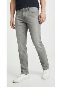 Jack & Jones Regular-fit-Jeans JACK & JONES "JJICLARK im Used-Look, Stretchkomfort und niedrige Leibh&ouml;he", Herren, Gr. 28, L&auml;nge 32, grau denim, Denim/Jeans, Obermaterial: 98% Baumwolle, 2% Elasthan, Abriebeffekte, regular fit lang, Jeans Regular-fit-Jeans, Baumwollmischung, regular fit