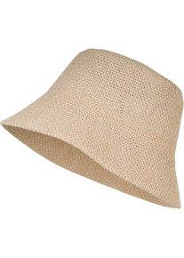 Fischerhut styleBREAKER "Fischerhut aus Papierstroh - Knautschhut", Herren, beige, Obermaterial: 100% Papierstroh PAS., Modisch, H&uuml;te Fischerhut