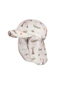 Schirmm&uuml;tze MaxiMo, Jungen, Gr. 55, kieselgrau, krokodil, Web, Obermaterial: 100% Baumwolle, M&uuml;tzen Schirmm&uuml;tze