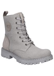 Stiefel Josef Seibel "Marta 26, hellgrau", Damen, Gr. 36, grau (hellgrau), Obermaterial: 80% Rindsleder Leather cow. 20% Textilmaterial TEXMAT., Schuhe Stiefel