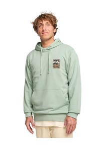 Hoodie Billabong "Stamp", Herren, Gr. XL, vintage gr&uuml;n, Obermaterial: 55% Walkfrottier, 25% Walkfrottier, 20% Microfaser;, Sweatshirts Hoodie