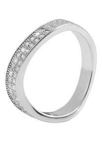 Adelia&acute;s Fingerring ADELIA&acute;S "Damen Ring aus 925 Silber mit Zirkonia" Gr. 55, silber, Fingerringe, Damen, 55, Silber 925 (Sterlingsilber), Fingerring