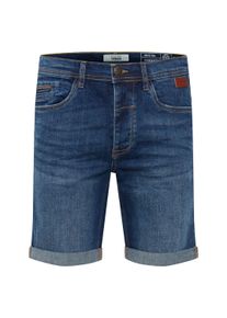 Jeansshorts Blend "Jeansshorts BHMartels", Herren, Gr. 3XL, N-Gr, blau (denim dunkelblau), Obermaterial: 98% Baumwolle CO. 2% Elasthan EL., Jeans Jeansshorts