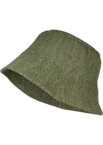 Fischerhut styleBREAKER "Fischerhut aus Papierstroh - Knautschhut", Herren, oliv, Obermaterial: 100% Papierstroh PAS., Modisch, H&uuml;te Fischerhut
