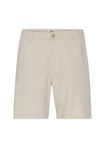 !Solid Chinoshorts SOLID "Chinoshorts SDAurelius", Herren, Gr. XL, N-Gr, beige (oatmeal), Obermaterial: 58% Leinen LI. 42% Viskose CV., Hosen Chinoshorts