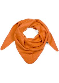 Dreieckstuch styleBREAKER "Strick Dreiecktuch meliert", Damen, orange, Obermaterial: 80% Viskose CV. 20% Wolle WO., Modisch, Modet&uuml;cher Dreieckstuch