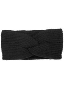 Stirnband styleBREAKER "Strick Stirnband Rippenmuster Twist Knoten", Damen, schwarz, Obermaterial: 80% Polyacryl PAN. 20% Wolle WO., Modisch, M&uuml;tzen Stirnband