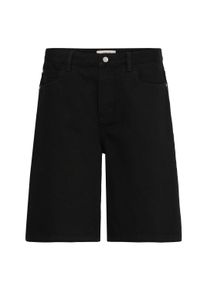 !Solid Jeansshorts SOLID "Shorts SDOmid Loose Fit", Herren, Gr. 3XL, N-Gr, schwarz (schwarz denim), Obermaterial: 100% Baumwolle CO., Jeans Jeansshorts