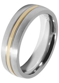 Adelia&acute;s Fingerring ADELIA&acute;S "Unisex Ring aus Edelstahl" Gr. 66, silber, Fingerringe, Damen, 66, Edelstahl, Fingerring