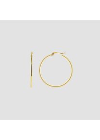 Adelia&acute;s Paar Creolen ADELIA&acute;S "Damen Ohrringe &iquest; Creole aus Edelstahl", gold, Ohrringe, Damen, Edelstahl, Paar Creolen