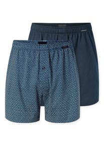 Weiter Boxer Schiesser "Boxershorts Multipacks", Herren, Gr. 5, 928, sonstiges, Single Jersey, Obermaterial: 100% Baumwolle, weit, Unterhosen Weiter Boxer, ideal als Geschenk, mit Eingriff