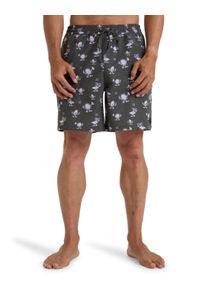 Boardshorts Billabong "Wasted Times 18.5", Herren, Gr. L, grau (raven), Obermaterial: 72% Microfaser, 20% Walkfrottier, 8% Elasthan;, Hosen Boardshorts
