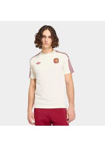 T-Shirt adidas Performance "SPANIEN ORIGINALS", Damen, Gr. L, sanftes wei&szlig;, Obermaterial: 52% Baumwolle, 48% Polyester, Rundhals, Shirts T-Shirt