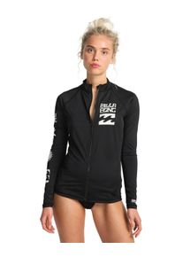 Rash Guard Billabong "Surf Capsule", Damen, Gr. XS, schwarz, Obermaterial: 82% Microfaser, 18% Elasthan;, Shirts Rash Guard