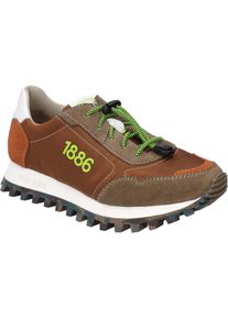 Sneaker Josef Seibel "Bonnie 01, taupe-orange", Damen, Gr. 38, grau (taupe, orange), Obermaterial: 80% Rindsleder Leather cow. 20% Textilmaterial TEXMAT., Schuhe Sneaker