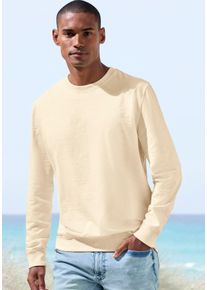 Langarmshirt John Devin, Damen, Gr. L (52/54), gelb, Jersey, Obermaterial: 60% Baumwolle, 40% Polyester, unifarben, regular fit, Rundhals, Rippb&uuml;ndchen, Shirts Langarmshirt, in Struktur-Qualit&auml;t und in modischen Farben