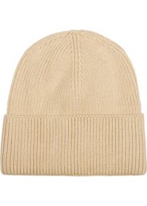 Strickm&uuml;tze styleBREAKER "Strickm&uuml;tze mit Rippenmuster", Damen, beige, Obermaterial: 100% Polyacryl PAN., Modisch, M&uuml;tzen Strickm&uuml;tze