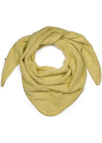 Dreieckstuch styleBREAKER "Strick Dreiecktuch meliert", Damen, limettengr&uuml;n, Obermaterial: 80% Viskose CV. 20% Wolle WO., Modisch, Modet&uuml;cher Dreieckstuch
