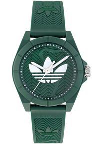 Quarzuhr adidas originals "PROJECT FOUR", gr&uuml;n (dunkelgr&uuml;n), Armbanduhren, Damen, Quarzuhr, Armbanduhr, Herrenuhr, Damenuhr,Resinarmband,wasserabweisend bis 5 bar