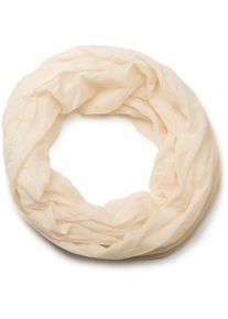 Loop styleBREAKER "Seidiger unifarbener Loop", Damen, creme, beige, Obermaterial: 100% Viskose CV., Modisch, Modet&uuml;cher Loop