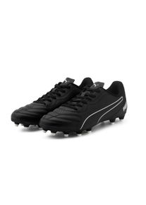 Fu&szlig;ballschuh Puma "CLASSICO FG JR", Kinder, Gr. 38,5, Puma schwarz, Puma wei&szlig;, Synthetik, Schuhe Fu&szlig;ballschuh, f&uuml;r Rasenpl&auml;tze, f&uuml;r Jugendliche
