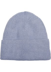 Strickm&uuml;tze styleBREAKER "Strickm&uuml;tze mit Rippenmuster", Damen, blau (taubenblau), Obermaterial: 100% Polyacryl PAN., Modisch, M&uuml;tzen Strickm&uuml;tze