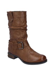 Stiefel Josef Seibel "Sanja 14, cognac", Damen, Gr. 41, braun (cognac), Obermaterial: 100% Rindsleder Leather cow., Schuhe Stiefel