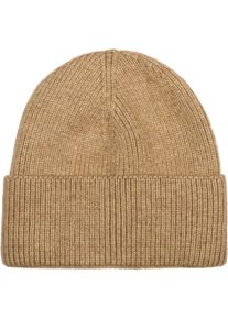 Strickm&uuml;tze styleBREAKER "Strickm&uuml;tze mit Rippenmuster", Damen, braun meliert, Obermaterial: 100% Polyacryl PAN., Modisch, M&uuml;tzen Strickm&uuml;tze