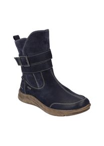 Stiefel Josef Seibel "Conny 54, ocean", Damen, Gr. 40, blau (ocean), Obermaterial: 100% Rindsleder Leather cow., Schuhe Stiefel