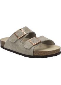 Sandale Josef Seibel "Hermine 01, taupe", Damen, Gr. 45, grau (taupe), Obermaterial: 100% Rindsleder Leather cow., Schuhe Sandale