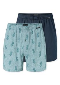 Weiter Boxer Schiesser "Boxershorts Multipacks", Herren, Gr. 8, 925, sonstiges, Single Jersey, Obermaterial: 100% Baumwolle, weit, Unterhosen Weiter Boxer, ideal als Geschenk, mit Eingriff