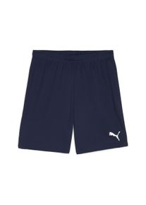 Trainingsshorts Puma "TEAMGOAL SHORTS", Damen, Gr. 3XL, N-Gr, Puma navy, Puma wei&szlig;, Interlock, Obermaterial: 100% Polyester, unifarben, regular fit kniefrei, Hosen Trainingsshorts, aus Polyester, kniefrei, mit Interlock-Material, modernes Design