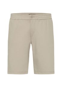 Chinoshorts Blend "Chinoshorts BHElmer", Damen, Gr. M, N-Gr, beige (crockery), Obermaterial: 75% Polyester PES. 22% Viskose CV. 3% Elasthan EL., Hosen Chinoshorts