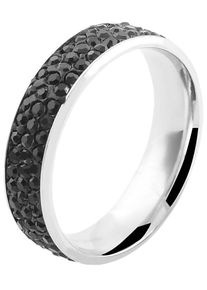 Adelia&acute;s Fingerring ADELIA&acute;S "Damen Ring aus Edelstahl" Gr. 62, silber, Fingerringe, Damen, 62, Edelstahl, Fingerring