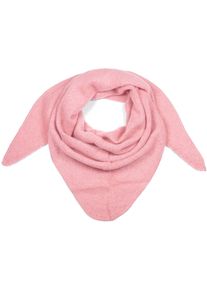 Dreieckstuch styleBREAKER "Strick Dreiecktuch meliert", Damen, rose, Obermaterial: 80% Viskose CV. 20% Wolle WO., Modisch, Modet&uuml;cher Dreieckstuch