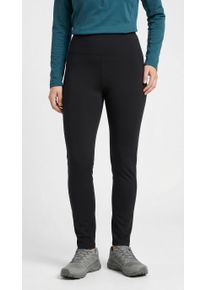 Funktionsleggings Maier Sports "Da-Tight el. MS FAV Long Tight W", Damen, Gr. 46, N-Gr, schwarz, Obermaterial: 85% Polyamid, 15% Elasthan, Hosen Funktionsleggings, sportlicher Stil, f&uuml;r Wandern und Outdooraktivit&auml;ten