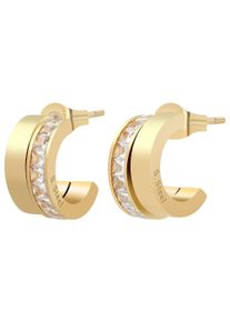 Adelia&acute;s Paar Ohrstecker ADELIA&acute;S "Damen Ohrringe &iquest; Ohrstecker aus Edelstahl", gold, Ohrringe, Damen, Edelstahl, Paar Ohrstecker