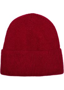 Strickm&uuml;tze styleBREAKER "Strickm&uuml;tze mit Rippenmuster", Damen, bordeaux, rot, Obermaterial: 100% Polyacryl PAN., Modisch, M&uuml;tzen Strickm&uuml;tze