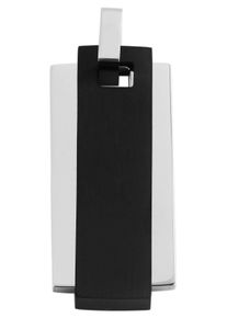 Adelia&acute;s Kettenanh&auml;nger ADELIA&acute;S "Unisex Anh&auml;nger aus Edelstahl", schwarz, Schmuckanh&auml;nger, Damen, Edelstahl, Kettenanh&auml;nger