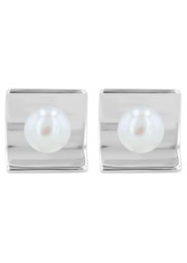 Adelia&acute;s Paar Ohrstecker ADELIA&acute;S "Damen Ohrringe &iquest; Ohrstecker aus 925 Silber mit S&uuml;&szlig;wasserperle", silber, Ohrringe, Damen, Silber 925 (Sterlingsilber), Paar Ohrstecker