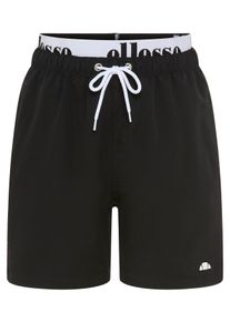 Badehose Ellesse "RAMSI SWIM SHORT", Jungen, Gr. 164 (14), N-Gr, schwarz, Obermaterial: 100% Polyester, Badehosen Badehose, f&uuml;r Kinder, sportlicher Stil, schnell trocknendes Material