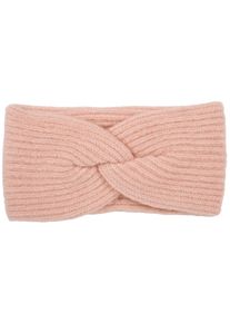 Stirnband styleBREAKER "Strick Stirnband Rippenmuster Twist Knoten", Damen, rose, Obermaterial: 80% Polyacryl PAN. 20% Wolle WO., Modisch, M&uuml;tzen Stirnband