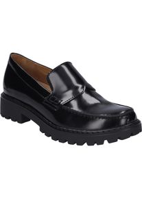 Slipper Josef Seibel "Marta 22, schwarz", Damen, Gr. 40, schwarz, Obermaterial: 100% Rindsleder Leather cow., Schuhe Slipper