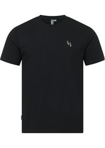 T-Shirt Ragwear "T-Shirt Samms B Gots YOUMODO", Damen, Gr. S, schwarz, Obermaterial: 100% Baumwolle CO., relaxed fit, Rundhals, Shirts T-Shirt