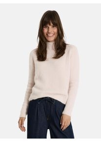 LIEBLINGSST&Uuml;CK Stehkragenpullover LIEBLINGSST&Uuml;CK "BettaL", Damen, Gr. 48, beige, Strick, Obermaterial: 52% Alpaka, 32% Polyamid, 13% Wolle, 3% Elasthan, Zopfmuster, clean, unifarben, normal, hoch geschlossener Ausschnitt, Rippstrickb&uuml;ndchen, Pullover Stehkragenpullover, aus Alpakamix