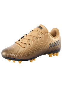 Fu&szlig;ballschuh Jako "J-SFGSWEEPER", Kinder, Gr. 39, schwarz (jet schwarz, rich gold), Synthetik, Schuhe Fu&szlig;ballschuh, mit Nocken f&uuml;r Rasenpl&auml;tze, f&uuml;r Jugendliche & Kinder