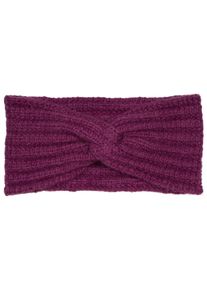 Stirnband styleBREAKER "Strick Stirnband Rippmuster", Damen, lila (violett), Obermaterial: 80% Polyacryl PAN. 20% Wolle WO., Modisch, M&uuml;tzen Stirnband