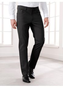 Thermohose CLASSIC, Herren, Gr. 46, Normalgr&ouml;&szlig;en, schwarz, 98% Baumwolle, 2% Elasthan, Futter:100% Baumwolle, unifarben, lang, Hosen Thermohose